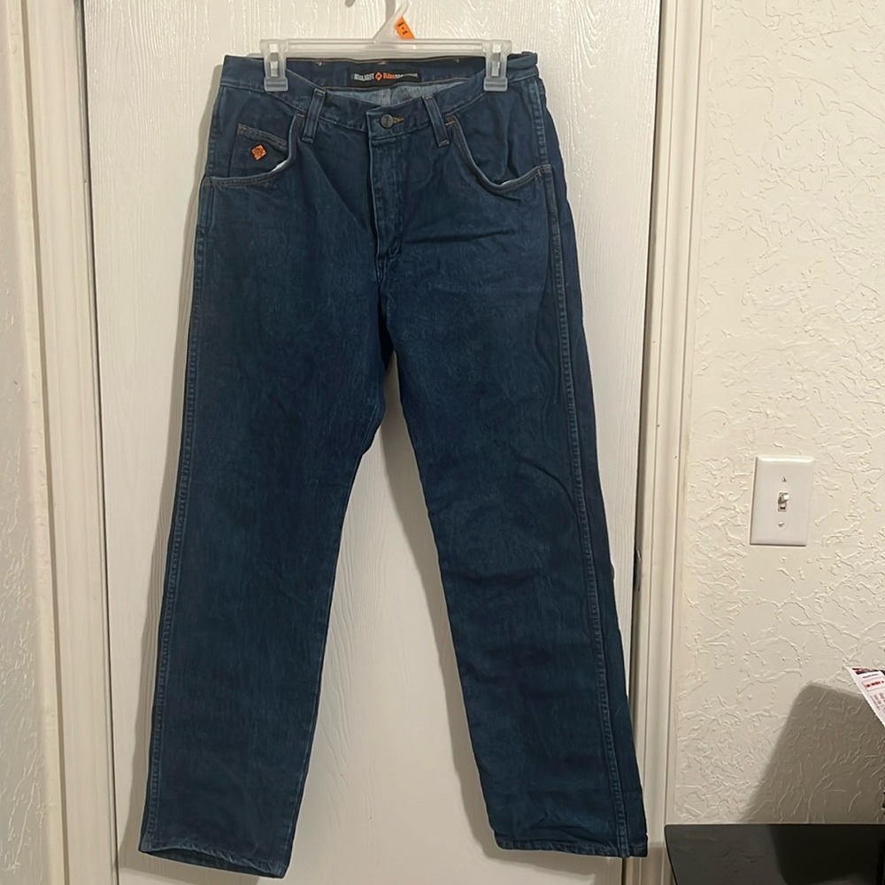 MEN'S WRANGLER® FR FLAME RESISTANT REGULAR FIT LIGHTWEIGHT DENIM JEAN 32Wx32L